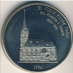 Liechtenstein., 5 euro, 1996