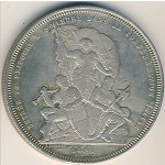 Switzerland., 5 francs, 1881