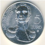 San Marino, 5 euro, 2004–2005