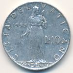 Ватикан, 10 лир (1953 г.)