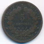 France, 5 centimes, 1897