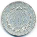 Мексика, 1 песо (1933–1944 г.)