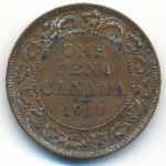 Канада, 1 цент (1919 г.)