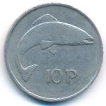 Ирландия, 10 пенсов (1969–1980 г.)