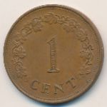 Мальта, 1 цент (1972–1977 г.)