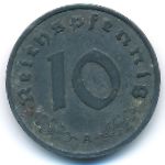 Третий Рейх, 10 рейхспфеннигов (1940 г.)