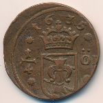 Sweden, 1/4 ore, 1635–1636