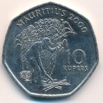 Маврикий, 10 рупий (2000 г.)