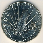 Marshall Islands, 5 dollars, 1988
