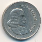 South Africa, 5 cents, 1965