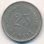 Finland, 25 pennia, 1928