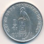 Гватемала, 1/4 кетсаля (1926–1928 г.)