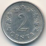 Мальта, 2 цента (1972–1982 г.)