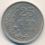 Luxemburg, 25 centimes, 1927