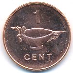 Соломоновы острова, 1 цент (1996–2005 г.)