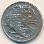 Австралия, 20 центов (1980 г.)