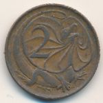 Австралия, 2 цента (1967 г.)