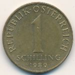 Австрия, 1 шиллинг (1989 г.)