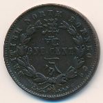 Северное Борнео, 1 цент (1887–1894 г.)