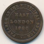 South Africa, 1 penny, 1880