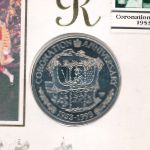 Turks and Caicos Islands, 5 crowns, 1993