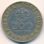 Португалия, 200 эскудо (1997 г.)