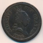 Isle of Man, 1 penny, 1786