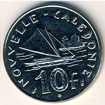 New Caledonia, 10 francs, 1972–2005