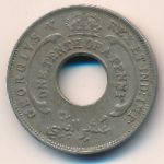 British West Africa, 1/10 penny, 1935