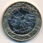 Falkland Islands, 2 pounds, 2004