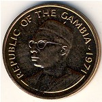 The Gambia, 1 butut, 1971–1974