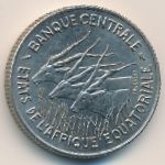 Экваториальные Африканские Штаты, 100 франков (1966 г.)
