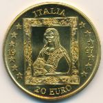 Italy., 20 euro, 1997