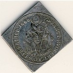 Salzburg, 1/6 thaler, 1654–1666