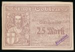 Кобленц., 25 марок (1918 г.)