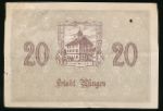 Узинген., 20 марок (1918 г.)