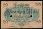 Цвиккау., 20 марок (1918 г.)