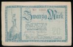 Детмольд., 20 марок (1918 г.)