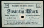 Майнц., 20 марок (1918 г.)