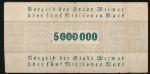 Цапфендорф., 5000000 марок (1923 г.)