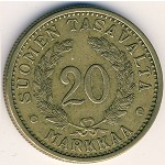 Finland, 20 markkaa, 1931–1939