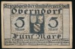 Оберндорф-ам-Неккар., 5 марок (1919 г.)