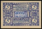 Шёнебек., 5 марок (1918 г.)
