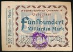 Траунштайн., 500000000000 марок (1923 г.)