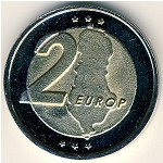 Bulgaria., 2 euro, 2004