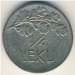 Albania, 1/4 leku, 1926–1927