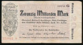 Нотгельды Германии, 10000000000 марок (1923 г.)