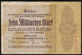 Штольберг., 10000000000 марок (1923 г.)