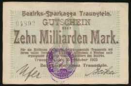 Траунштайн., 10000000000 марок (1923 г.)