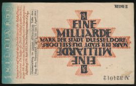 Дюссельдорф., 1000000000 марок (1924 г.)